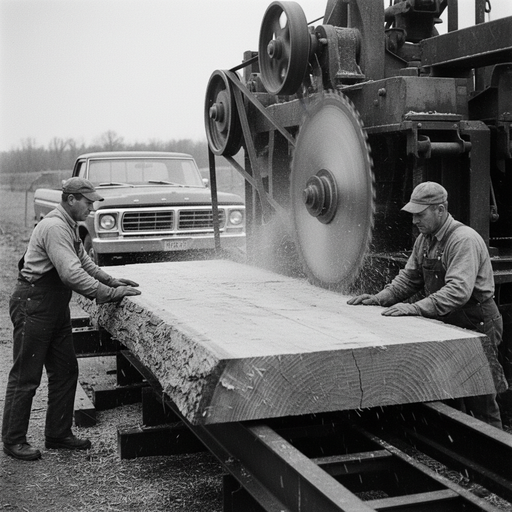 6 foot wide slab milling