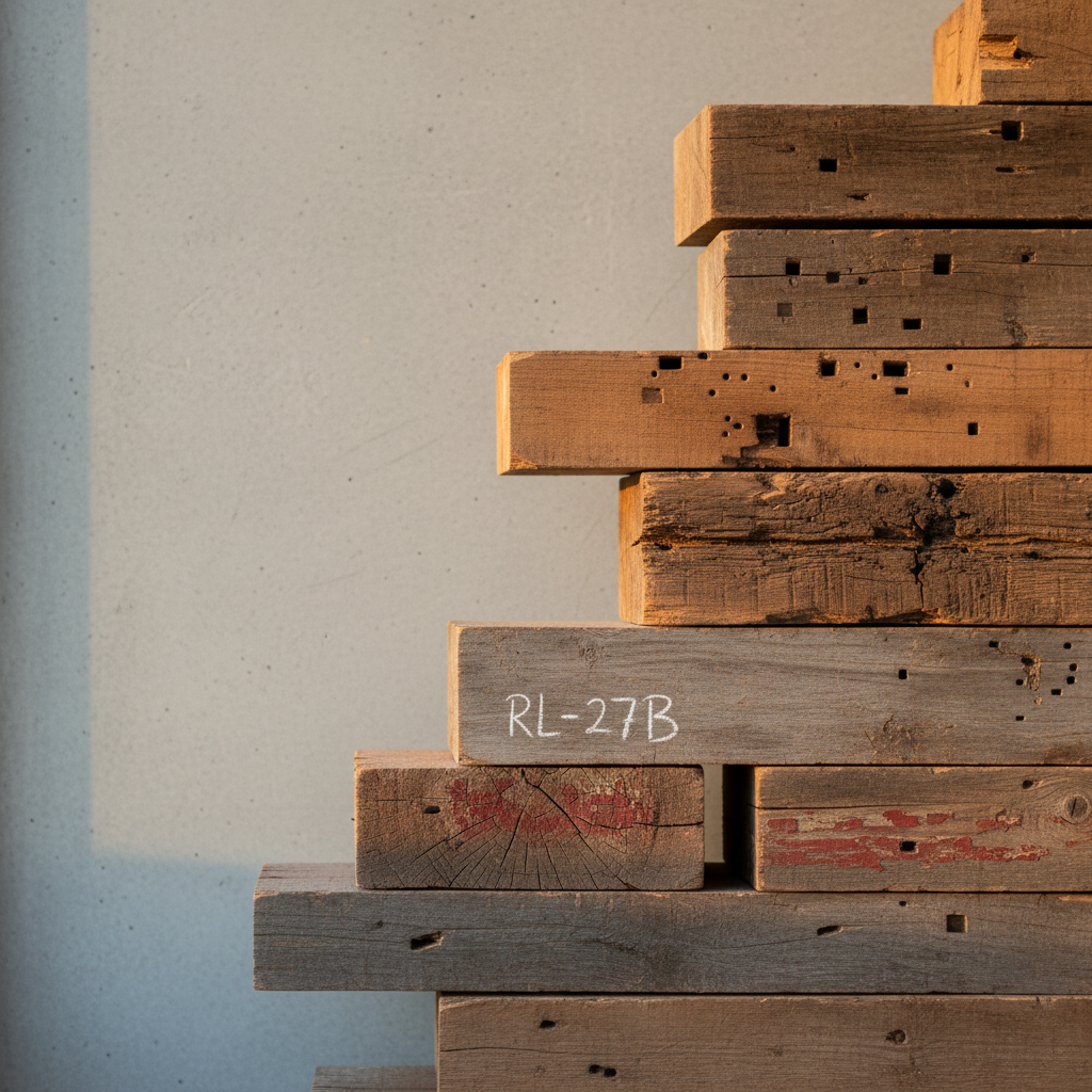 Reclaimed wood inventory